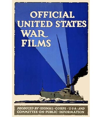 Official United States War Films' by US Gov't Vintage Advertisement -  Buyenlarge, 0-587-23460-1C2842