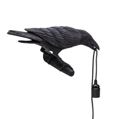 Kennan Resin Plug-in Armed Sconce