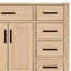 Ensemble de meuble-lavabo simple en bois massif 48 po avec lavabo en quartz Carrara de 1,5 po Tidworth-739563218-761863594