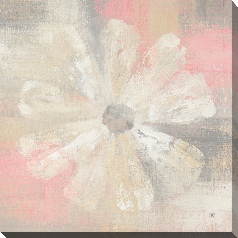 «Nimbus Bloom I», art encadré en acrylique, H 28 po x l 28 po x P 1,5 po, Toile tendue