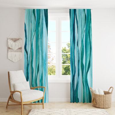 Semi Sheer Curtain Pair