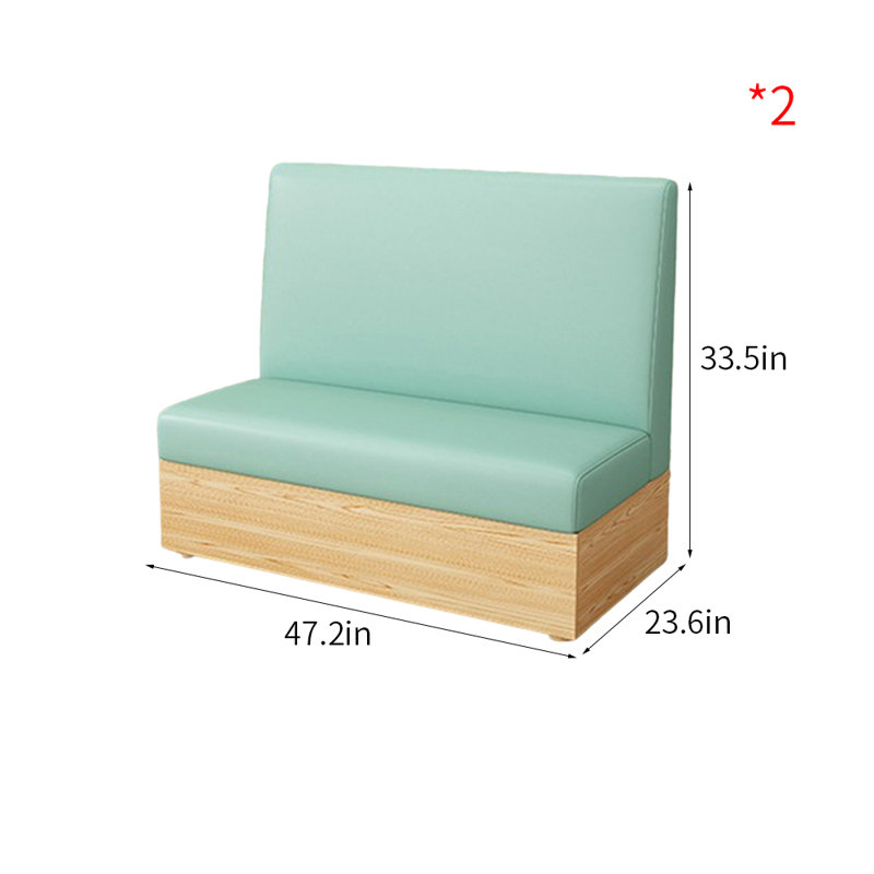 Banc rembourré en similicuir Simple Leisure