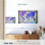 Carte du monde sur toile, impression sur toile-92563162