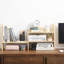 Tablette de bureau, support de rangement pour bibliothèque de bureau