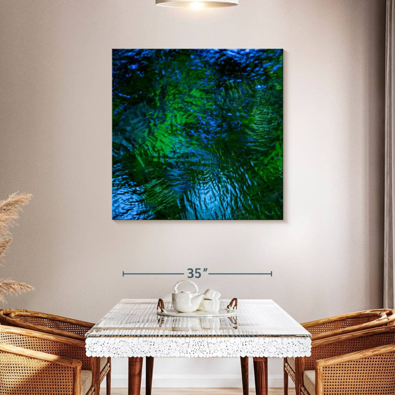 Monets Pool I, 39" H x 39" W