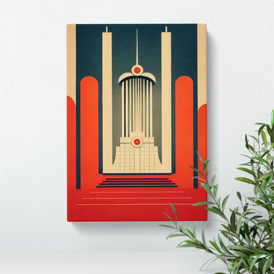 Art Deco Architecture No.5 - Wall Art
