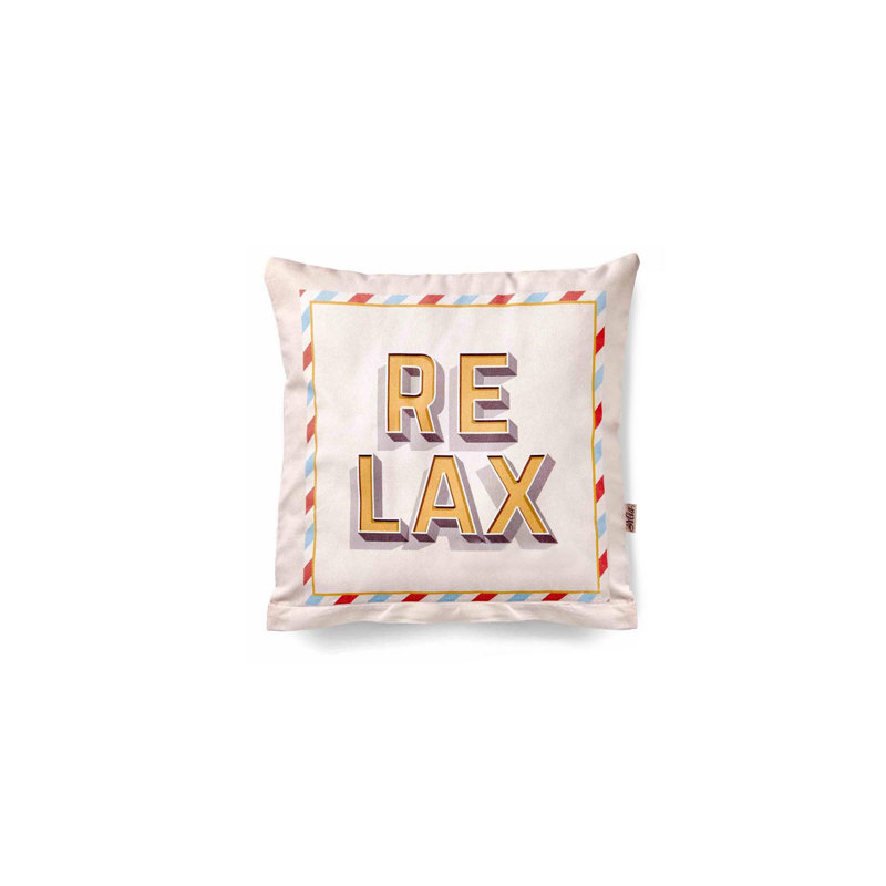 Housse et insert de coussin décoratif intérieur / extérieur en polyester Burkeville