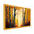 Impression dorée sur toile encadrée