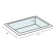 Tahoe Metal Rectangular Drop-In Bathroom Sink with Overflow
