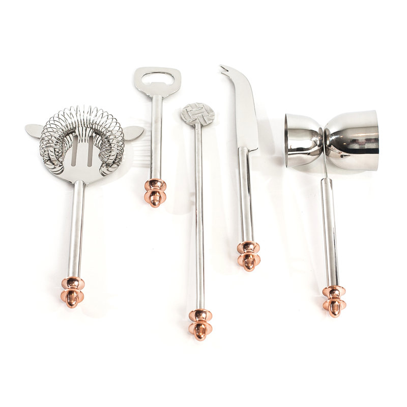 Ensemble d'outils de bar suspendus 5 pièces Kathleen