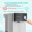 Soopyk Countertop Reverse Osmosis System Instant Hot Ro Water Filtration Hot And Cold Water Dispenser Cooler, Adjustable Temperature & Dispensing Volume, Filter Lifespan Monitor, Plug And Play