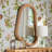 Abner Handwoven Wicker Irregular Shape Rattan Wall Mirror