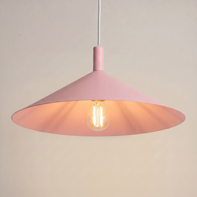 Pendant lamp NOX 25 white, 40x40x135 cm, Pink