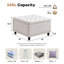 Repose-pieds carré avec rangement Arshi-1042023206