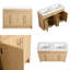 Rangement pour salle de bain 48 po