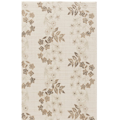 Tapis à motif floral 828 Martha Stewart Clarity