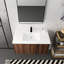 Meuble-lavabo à fixation flottante 36 po avec porte à fermeture en douceur et 2 portes Modern Design-1655213703