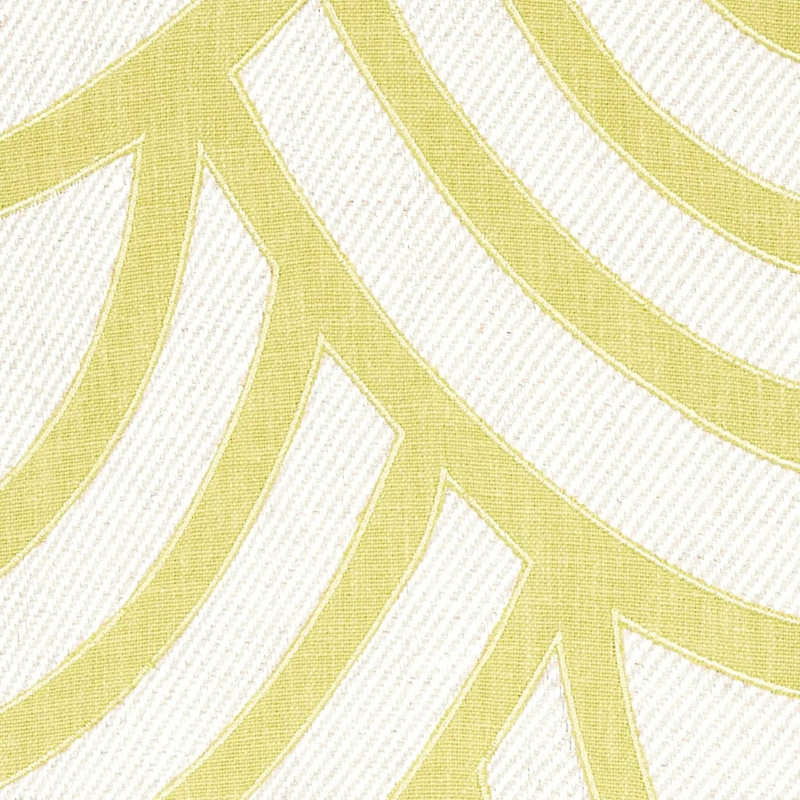 Sangomar Applique Fabric, Citron