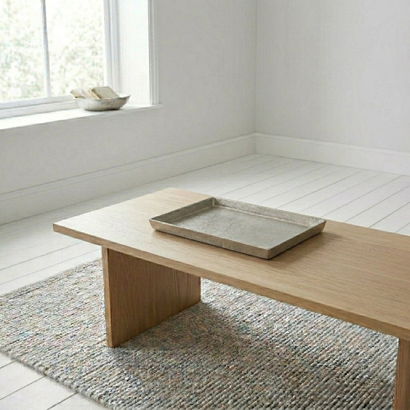 Aluminum Tray, 1.5" H x 18" W x 14.25" D, Gray