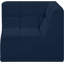Fauteuil en velours capitonné l 34 po-71007024