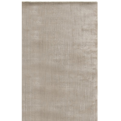 Mcelroy Hand-Knotted Area Rug in Silver