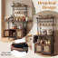 Kitchen Bakers Rack with Drop Leaf