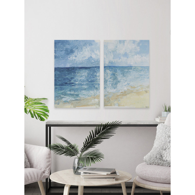 Ombré ombré de mer, H 18 po x l 24 po