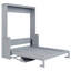 Grand lit escamotable avec tablette