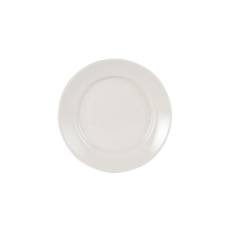 Ensemble de 36 assiettes en porcelaine de porcelaine commerciale allant au lave-vaisselle 6,25 po