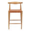 Tabouret Bandani brun clair-125402669
