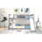 Full Over Bunk Bed, Gray - With Foldable And Removable Slide Construction Bed Detachable ,-1816120324