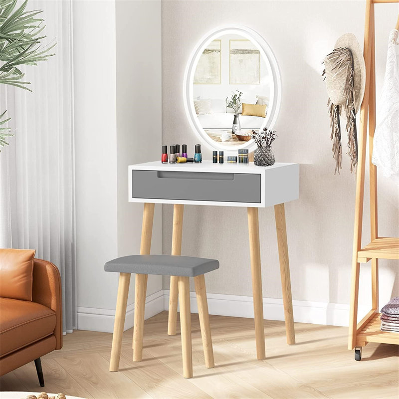 Dressing Table with Mirror