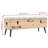Storage Bench 43.3" Solid Wood Fir
