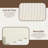 Enon 1-Inch Convoluted Copper-Infused Memory Foam Mattress Toppers-94375033