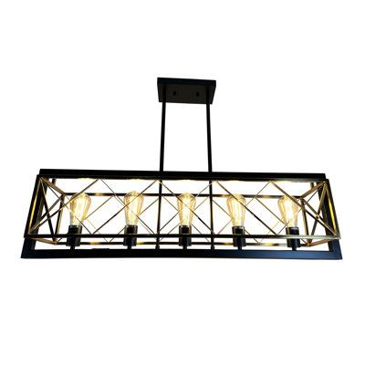 5 - Light Black Kitchen Island Pendant