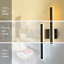 Bousson 2-Light LED Flush Mounted Wall Sconce