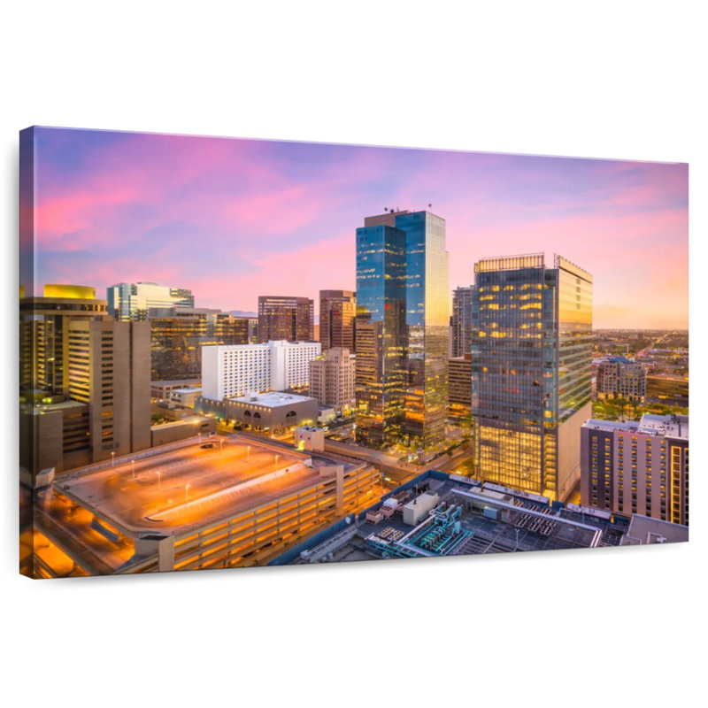 Ravi Phoenix Cityscape, 34" H x 51" W