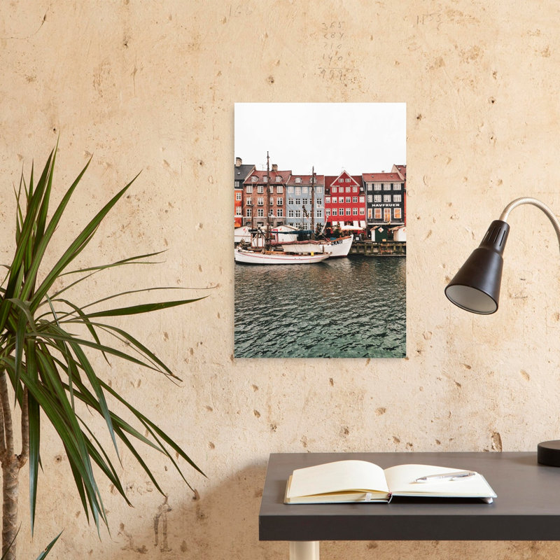 Copenhagenharbour Ratioiso Abstract Contemporary Architecture City Wall Art Print 1 Piece Wrapped Canvas Wall Art