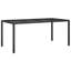 Table de patio en verre trempé et poly rotin Latitude Run®-1820440981-1820440983