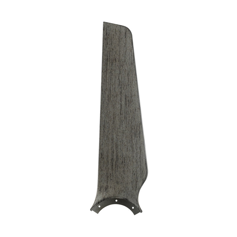 TriAire 44 inch Indoor/Outdoor Ceiling Fan Blade Set of 3 - Weathered Wood, Weathered Wood, 1.93" H x 20.62" W x 5.87" D