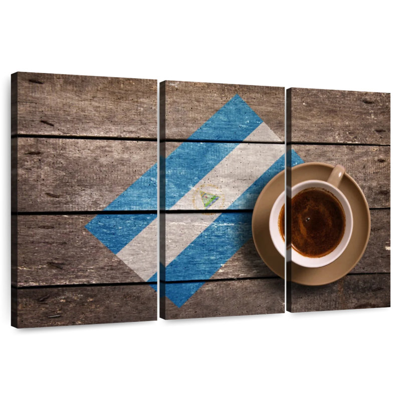 Nicaraguan Coffee, 48" H x 74" W