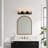 3-Light Crystal Dimmable Vanity Light