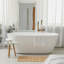 Single-Handle Freestanding Tub Faucet Floor Mount Bathtub Filler with Hand Shower-103063617