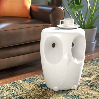 Larkste Owl Garden Stool by Trinx