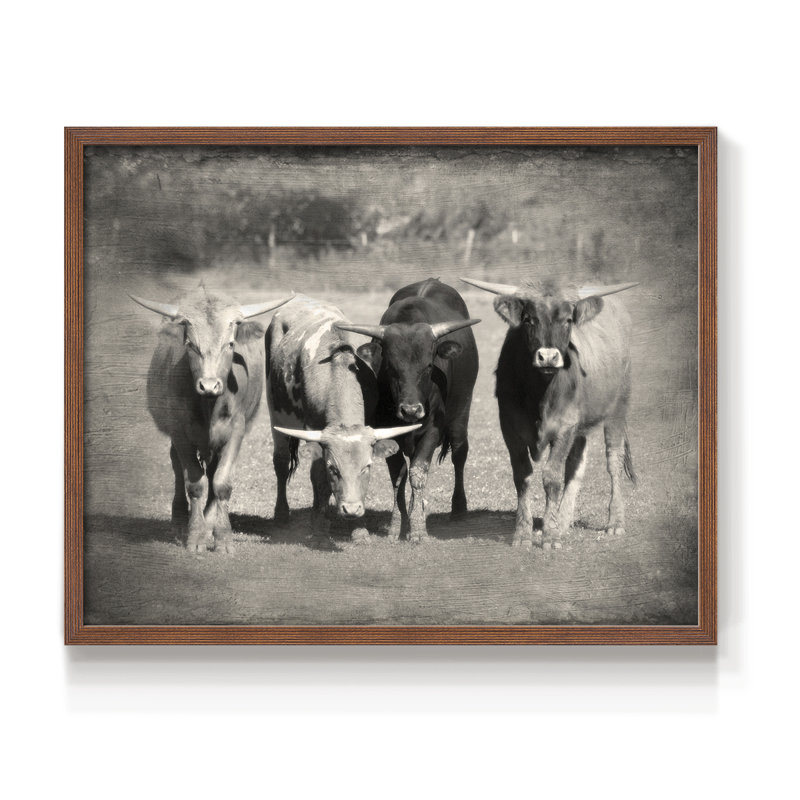 Home Sweet Home - Impression encadrée - Restickable, H 8 po x l 10 po, Noyer