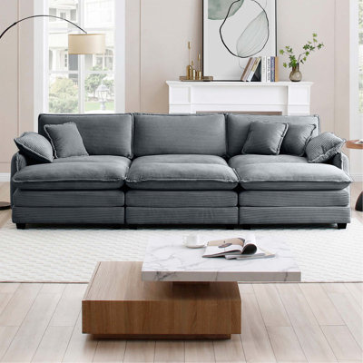 Canapé modulaire surdimensionné