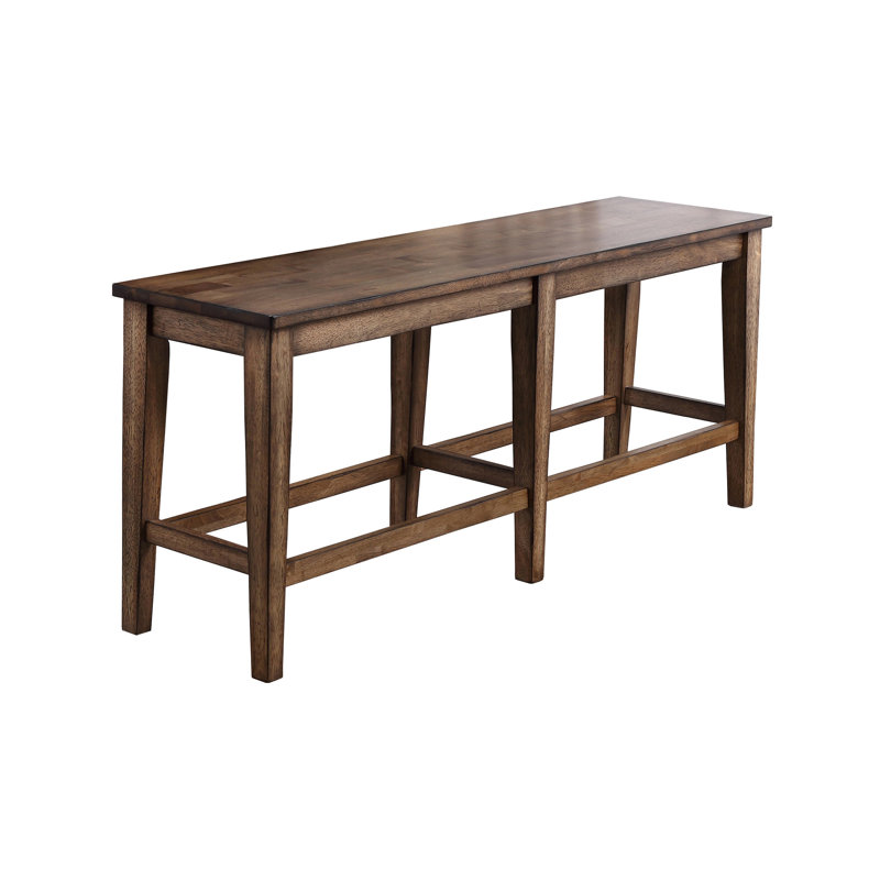 Banc en bois Boden, Brun rustique
