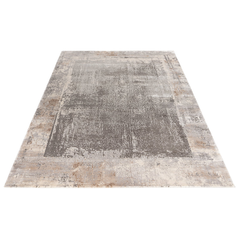 Wethington Abstract Hand Woven Area Rug, Rectangle 80 x 150cm