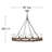 Sawyer 12-Light Single Tier Outdoor Rustic Chandelier-1948131698