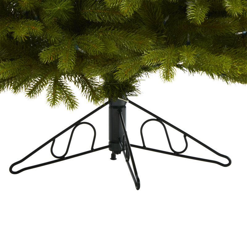 Lighted Artificial Christmas Tree, 6' H